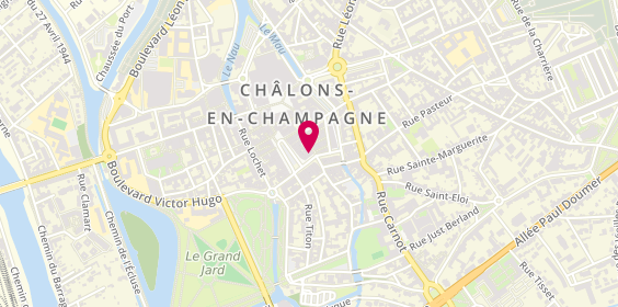 Plan de Nicolas Chalons en Champagne, 41 place de la République, 51000 Châlons-en-Champagne