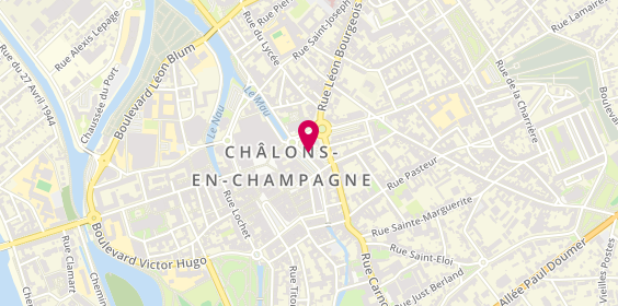 Plan de Cavavin Châlons en Champagne, 15 Rue Edmond Michelet, 51000 Châlons-en-Champagne