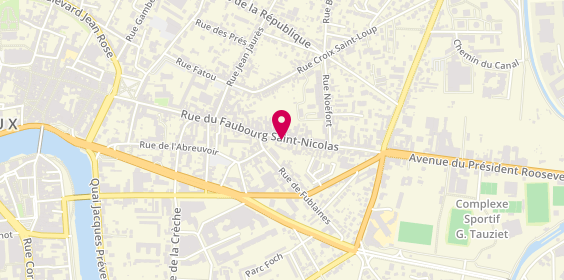Plan de Levinquejaime, 102 Rue Faubourg Saint-Nicolas, 77100 Meaux