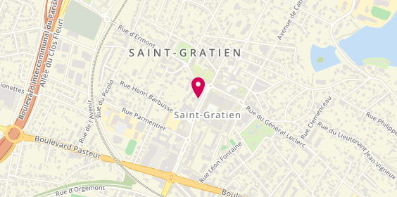 Plan de Nicolas, 12 Rue Berthie Albrecht, 95210 Saint-Gratien