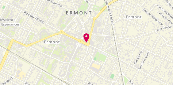 Plan de Aux Cépages d'Ermont, 5 Rue de la République, 95120 Ermont