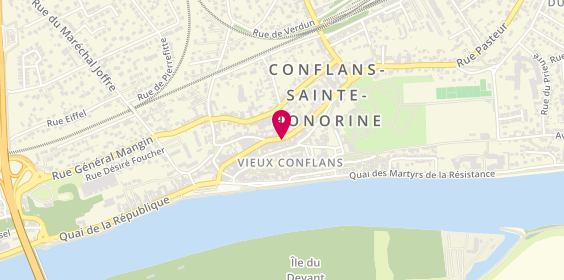 Plan de Nicolas, 46 Rue Maurice Berteaux, 78700 Conflans-Sainte-Honorine