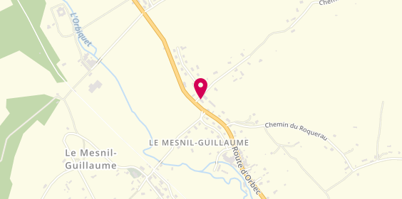 Plan de Le P'ti Guillaume, 715 Route d'Orbec, 14100 Le Mesnil-Guillaume