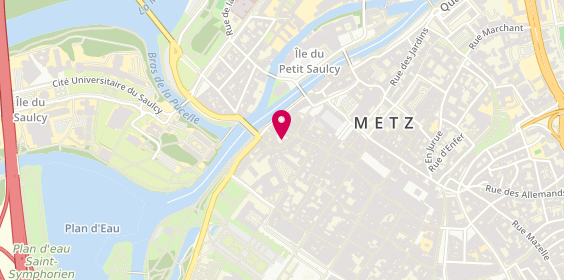 Plan de Ô P'tits Crus, 5 Rue Sainte-Marie, 57000 Metz