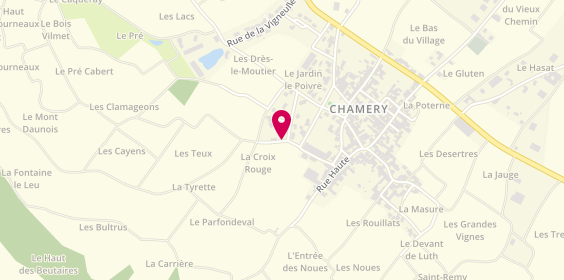 Plan de Champagne Bertrand-Delespierre, 12 Rue Jard. Le Poivre, 51500 Chamery
