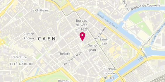 Plan de Cave & Mets Yves Dondel Caviste Epicerie, 85 Rue Saint-Jean, 14000 Caen