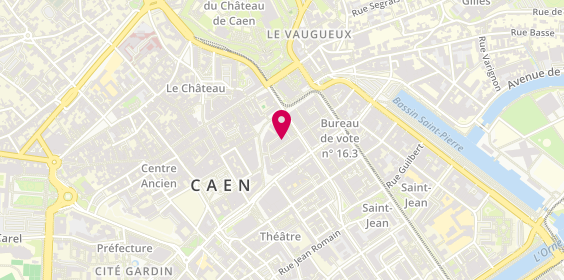 Plan de Nicolas Caen, 10 Rue Bellivet, 14000 Caen