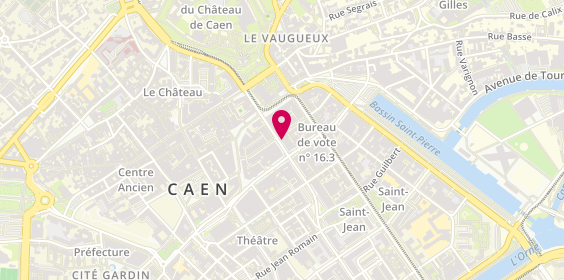 Plan de Comtesse du Barry, 21 Rue Saint-Jean, 14000 Caen