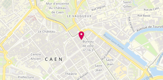 Plan de Les Accords Parfaits, 17 Rue Neuve Saint-Jean, 14000 Caen