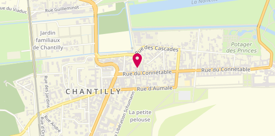 Plan de Nicolas Chantilly, 134 Rue du Connétable, 60500 Chantilly