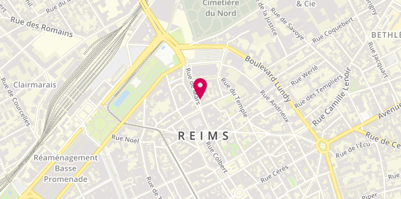 Plan de Fromages et Vins du Boulingrin, 28 Rue de Mars, 51100 Reims