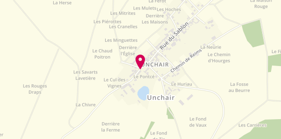 Plan de Champagne CHALMET, 1 Rue de la Caboche, 51170 Unchair