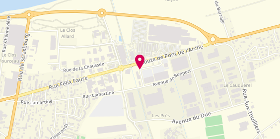 Plan de V And B, 849 Route de Pont de l'Arche, 76320 Saint-Pierre-lès-Elbeuf
