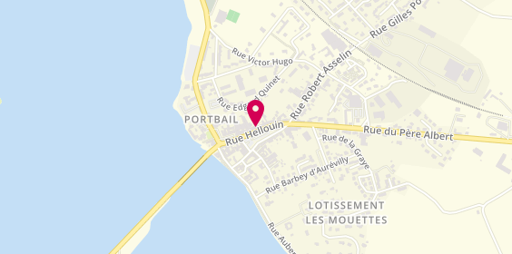 Plan de Cave Cépages, 21 Rue Hellouin, 50580 Port-Bail-sur-Mer