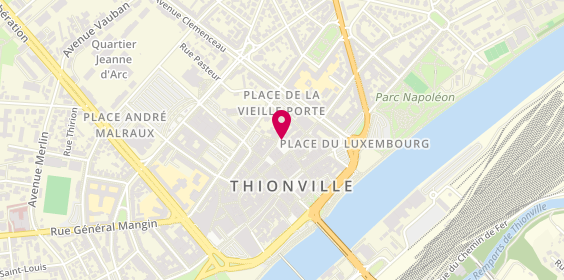 Plan de Les Domaines Qui Montent, 5 place Claude Arnoult, 57100 Thionville