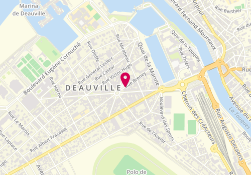 Plan de Nicolas Deauville, 31 Rue Breney, 14800 Deauville