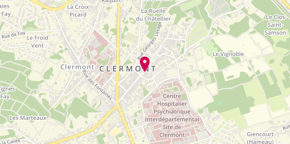 Plan de Cave & Terroirs, 80 Rue de la République, 60600 Clermont