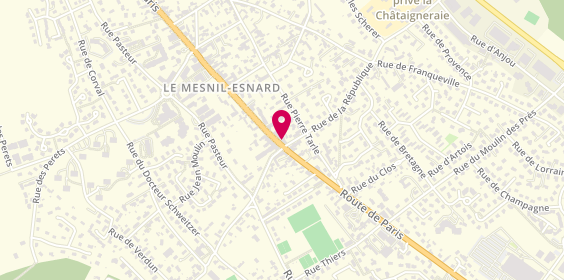 Plan de BIDAULT Christophe, 70 Bis Route de Paris, 76240 Le Mesnil-Esnard