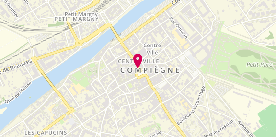 Plan de Nicolas Compiegne, 3 place de l'Hôtel de Ville, 60200 Compiègne