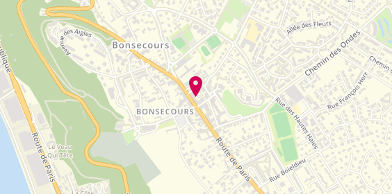 Plan de Au Coeur des Vignes, 62 Route de Paris, 76240 Bonsecours