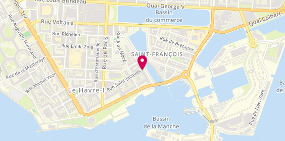 Plan de Cave Maritime, 21 Quai Notre Dame, 76600 Le Havre