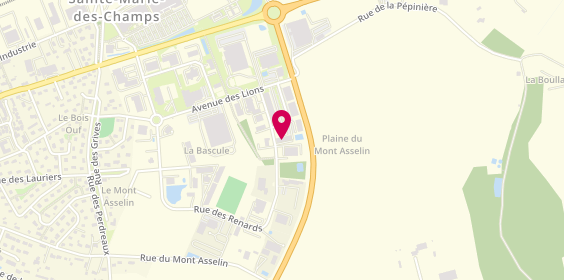 Plan de Inter Caves, 167 Rue du Commerce, 76190 Sainte-Marie-des-Champs