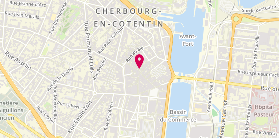 Plan de CAVAVIN, 3 Rue Grande Rue, 50100 Cherbourg-en-Cotentin