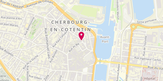 Plan de La Cave du Roy, 45-47 Rue Tour Carrée, 50100 Cherbourg-Octeville