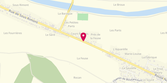 Plan de PATE Daniel, 121 Route Nationale, 08160 Dom-le-Mesnil