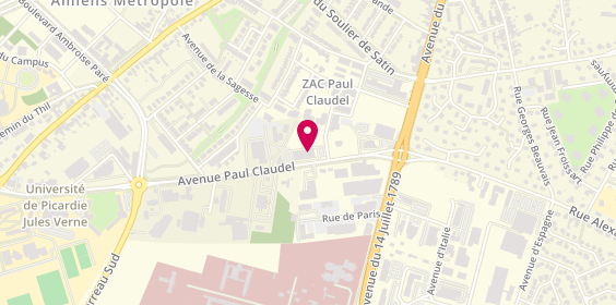 Plan de Cave Martigny, Place O Marche
14 avenue Paul Claudel, 80000 Amiens