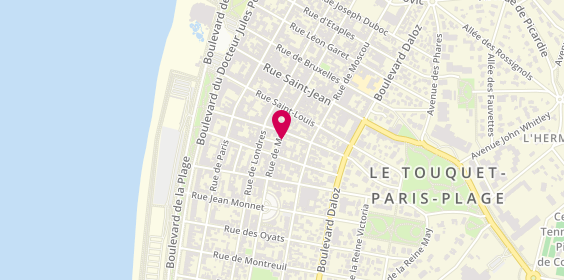 Plan de Le Chais, 99 Rue de Metz, 62520 Le Touquet-Paris-Plage
