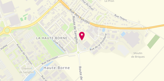 Plan de L'Accord Caviste, 81 Route de Sainghin, 59493 Villeneuve-d'Ascq