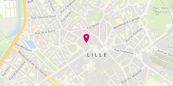 Plan de Comtesse du Barry, 21 Rue Esquermoise, 59800 Lille
