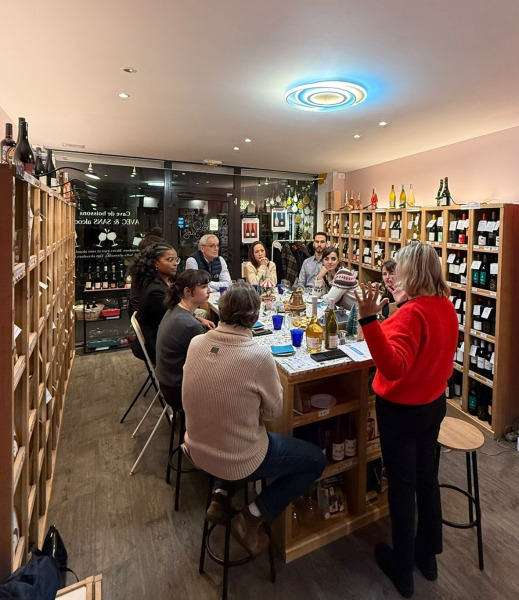 Les verres complices - cave avec et sans alcool
